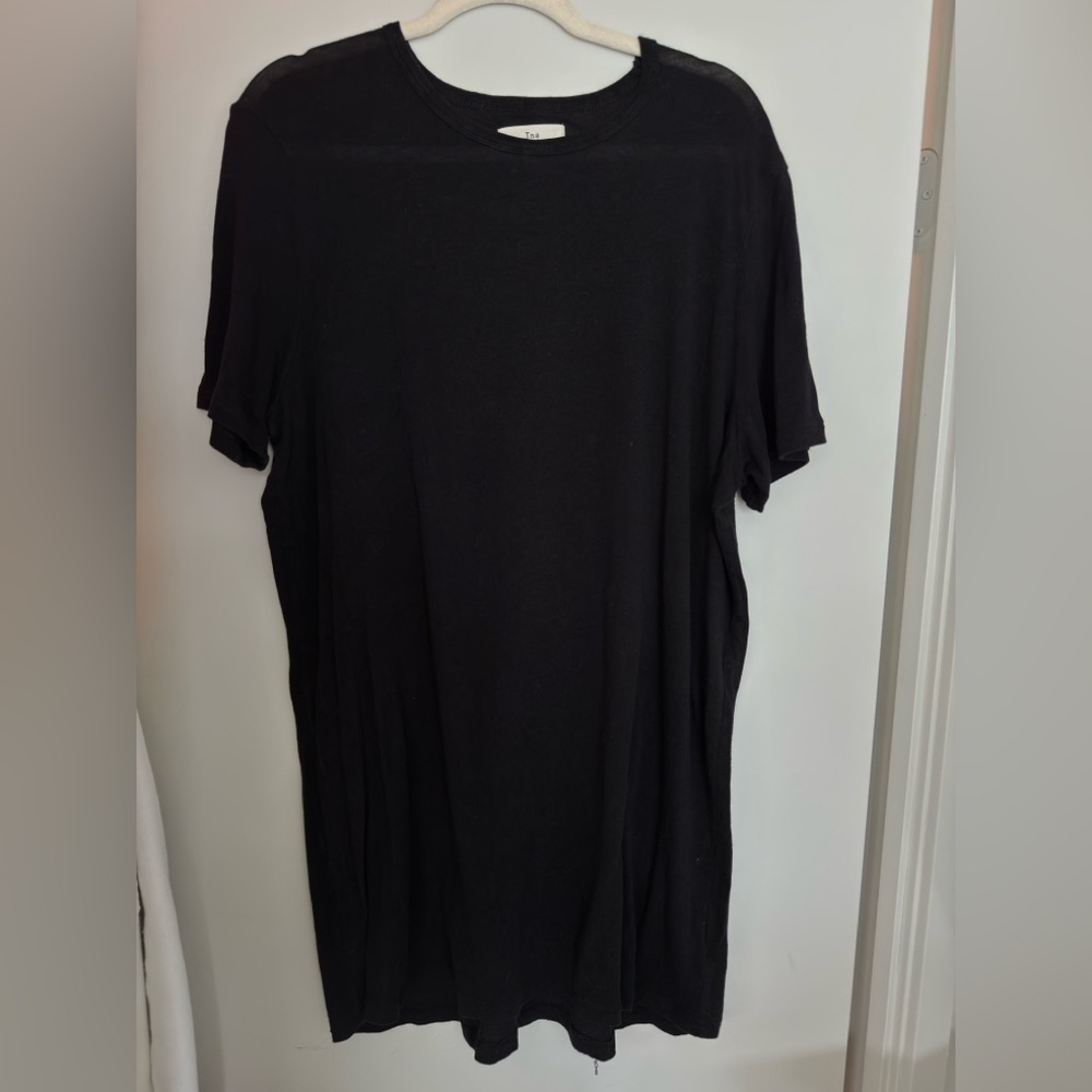 TNA Black T-Shirt Dress
